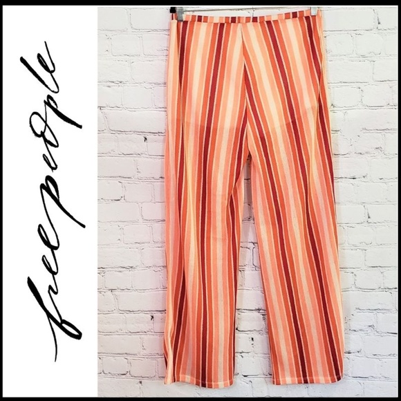 Free People Pants - FREE PEOPLE Woven Palazzo Pants w/Under Shorts L